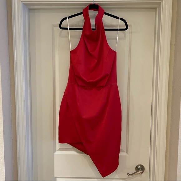 Elliat x Revolve Camo Dress in Red (Size M) - Picture 2 of 4